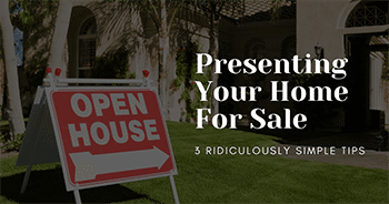 presenting your home for sale